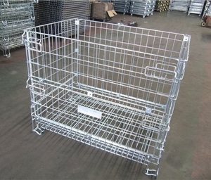 חובה כבדה קריסת מתכת מתקפל כלוב אחסון מטען - Product Image 3