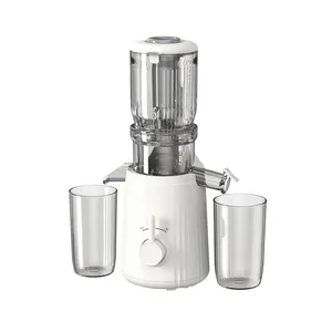 Extractor de exprimidor lento automático eléctrico profesional, máquina exprimidora de frutas y naranjas con mango de limón, Extractor de jugo