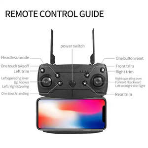 Có thể gập lạ<span class=keywords><strong>i</strong></span> Mini Drone E88 Pro vớ<span class=keywords><strong>i</strong></span> 4K máy ảnh giá rẻ đ<span class=keywords><strong>i</strong></span>ều khiển từ xa quadcopter đồ chơ<span class=keywords><strong>i</strong></span> 3 pin hình ảnh Khoảng cách truyền dẫn 10km - Product Image 6