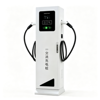 Station de recharge pour véhicules électriques, EVSE, chargeur AC pour VE sur pied, Type 2 triphasé, pour parkings publics et commerciaux