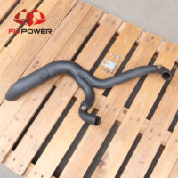 Pot d'échappement Fupower Custom FXD 2:1 Lake Side Pipe pour Harley Davidson 1991-2005