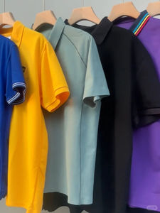 <span class=keywords><strong>Polo</strong></span> décontracté pour homme 2026, le plus vendu, en coton pur doux de haute qualité, anti-humidité, séchage rapide, respectueux de la peau, <span class=keywords><strong>polo</strong></span> de marque pour homme - Product Image 5