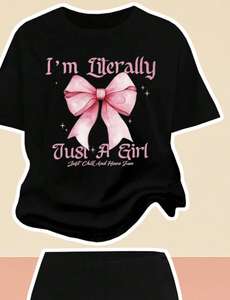 Completo Elegante Personalizzato <span class=keywords><strong>per</strong></span> <span class=keywords><strong>Bambina</strong></span>: T-Shirt Casual con Fiocco e <span class=keywords><strong>Pantaloni</strong></span> a Zampa, Abbigliamento Scolastico Estivo 4-7 Anni - Product Image 6