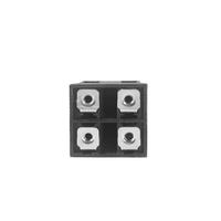 Bloc de bornes à vis pour circuit imprimé, style européen, 2 pôles, contacts en laiton, modèle 17,50 mm d'espace entre les bornes, >30 AWG, 65A, 2500V, protection contre les surtensions, marque XLCF, Guangdong