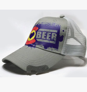 Casquette trucker en maille avec ouvre-bouteille intégré, système de levage de la visière, face avant en mousse respirante, ajustement flexible, pour la pêche, la plage et les fêtes - Product Image 6