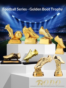 Trofeo da Portiere in Resina Placcato Oro, Scarpe da Calcio Personalizzate, Premio Top Scorer per Calciatori, <span class=keywords><strong>Ballon</strong></span> <span class=keywords><strong>d</strong></span>'<span class=keywords><strong>Or</strong></span> per Tifosi, Stampa a Colori Cina - Product Image 4