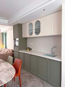 Solid Wood Fashion <b>Sideboard</b> Cabinet for Dining Room Customized Size Restaurant Furniture - Product Image 6