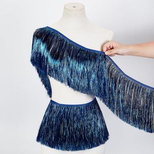 20Cm Kim Loại Lấp Lánh Tua Ren Trim Thân Thiện Với Môi Vàng Rìa Ren Cho Điệu Nhảy Latin Giáng Sinh Trang Trí Nội Thất Mô Hình Động Vật Lưới - Product Image 1