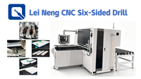 Machine de perçage CNC six axes OEM intelligente avec moteur 3,5 kW, broche 220 V/380 V pour la fabrication d'armoires et de meubles