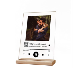 Recuerdos DE BODA personalizados, regalos de San Valentín, fotos familiares, carteles acrílicos, tableros de <span class=keywords><strong>canciones</strong></span>, regalos creativos Z264 - Product Image 2