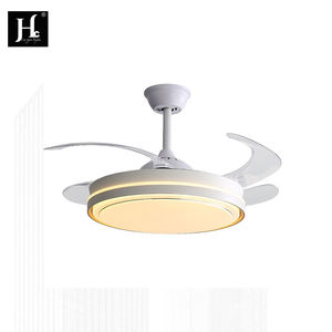 Ventilador de Techo con Lámpara de 42 Pulgadas, Invisible, Retráctil, Inteligente, con 3 Colores Atenuables, Ventilador de Techo con Luz - Product Image 2