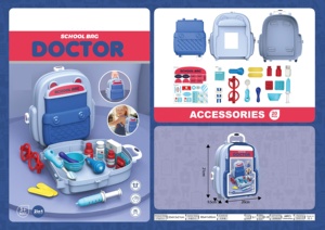 Juego <span class=keywords><strong>de</strong></span> rol 2 en 1, Kit médico, juguete, mochila - Product Image 6
