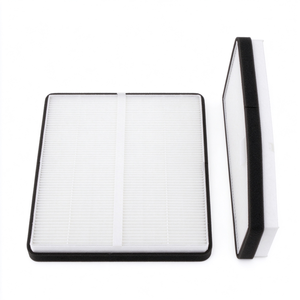 Filtre d'habitacle SC 50116 de remplacement, média plissé blanc, joint en mousse noire pour engins de construction - Product Image 3