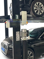 Nouveau Système de Stationnement Vertical à 3 Niveaux pour SUV ou Berlines 2026, Élévateur Valet à 4 Poteaux, Capacité de Charge 2500 kg, Équipement de Stationnement