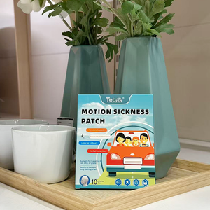 Lijitang Plester Anti Mabuk Perjalanan Kapal Pesiar Pusing Vertigo Tempel di Belakang Telinga Plester Mabuk Laut Mengandung Ekstrak Herbal - Product Image 2