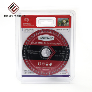 <span class=keywords><strong>Lame</strong></span> de coupe composite multifonctionnelle brasée pour la découpe à sec de carreaux de céramique, dalles de roche, tuiles en acier coloré et marbre - Product Image 2