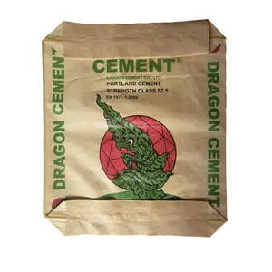 Poly Woven Valve Bag Empty Cement Bag PP Valve Bag 25 KG 40 KG 50 KG Cement Sack