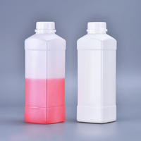 Bouteilles en plastique avec bouchon scellé, 1 litre, pour miel, sirop, emballage, conteneur - Vente flash