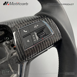 Volante de fibra de carbono personalizado con pantalla LED inteligente para Ghibli Levante GTS Quattroporte 2013-2020 - Product Image 4
