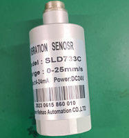 Capteur d'accélération par vibration haute gamme 100G, transmetteur RS485 4-20mA, pour moteur, ventilateur, pompe à eau, IP65 ATEX