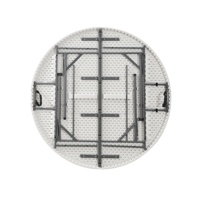 Table pliante d'extérieur légère en plastique fabriquée en Chine avec structure en acier - Étanche, empilable et durable pour mariages et banquets