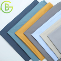Tissu respirant léger de couleur personnalisée pour femmes, avec 65 % polyester et 35 % viscose, tissé pour la confection de vestes décontractées d'été