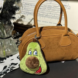 Новое поступление, мягкие плюшевые игрушки с клубникой, мягкие забавные фрукты, брелок, кукла - Product Image 2