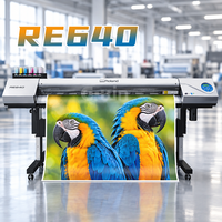 Imprimante jet d'encre éco-solvant Roland RE640 d'occasion, impression multicolore rouleau à rouleau 1800 mm