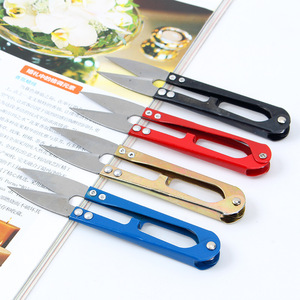 V Shaped Tailor Scissors Stainless Steel Mini Sewing Cross Stitch Cutting Tool Home Use - Product Image 4