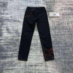 DENIMGUYSカスタム赤刺繍メンズデニムジーンズ手刺繍メンズデニムパンツ - Product Image 2