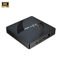 XS97 MAX+ Amlogic S905X4 Quad Core 8K TV Box 4GB+32GB WiFi de Doble Banda BT 5.0 Multifuncional Directo de Fábrica