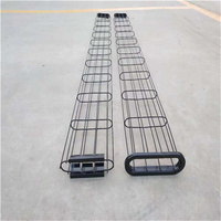 Cage de filtre pour dépoussiéreur avec raccords de tuyaux Venturi / Cage de filtre galvanisée