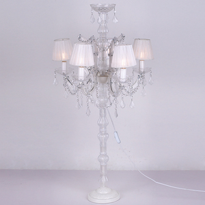 European <b>Floor</b> Light for Living Room Residential Home Decoration Round Middle Standing <b>Led</b> Fancy Lighting Crystal <b>Floor</b> <b>Lamp</b> - Product Image 1