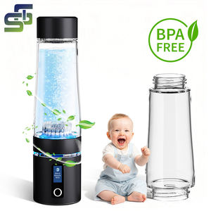Meilleure Bouteille d'Eau à Hydrogène Portable de 300 ml Fabricant, Conception à Double Chambre, Tasse d'Eau Riche en Hydrogène sans BPA, CE FDA - Product Image 2
