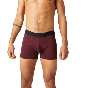 The New Listing Custom 100% Cotton Men's Underwear Men's Underpants Fashion <strong>Clear</strong> Color Mid-Waist Sports Underwear - Product Image 1