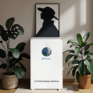 Batterie de stockage d'énergie grande capacité empilable SMSEnergy High Cycle 15 kWh 51,2 V 300 Ah CAN IP65 pour maison hors réseau/hybride - Product Image 6