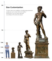 YOUFINE Escultura Grande Abstracta de Bronce de Hombre y Mujer Abrazándose, Estatua de Pareja Abrazada para Decoración de Paisajes de Museos de Arte Moderno