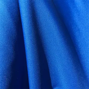 Màu xanh FDY chống cháy lều vải thích hợp cho ô lều và áo mưa