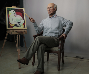 Figura <span class=keywords><strong>de</strong></span> cera <span class=keywords><strong>de</strong></span> tamaño real <span class=keywords><strong>de</strong></span> <span class=keywords><strong>Pablo</strong></span> <span class=keywords><strong>Picasso</strong></span>, famosa celebridad EH49, a la venta - Product Image 6