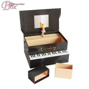 Özel Balerin Müzik Kutusu Mekanizması Prenses Müzik takı kutuları piyano müzik kutusu