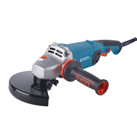 Meuleuse d'angle électrique industrielle BYT-1802 de 180 mm, 1800 W, haute puissance, meuleuse d'angle portative avec cordon pour le polissage et la découpe