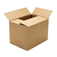 Boîte d'expédition en carton ondulé avec logo personnalisé, 5 plis, boîte à courrier en kraft brun durable, écologique, durable pour l'emballage e-commerce