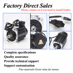 Samsr ชุดมอเตอร์เซอร์โว3.0a 80มม. 750W 1000W 3000RPM 220V <span class=keywords><strong>AC</strong></span> สำหรับเครื่อง CNC - Product Image 3