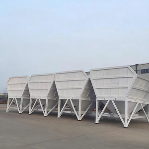 Planta Mezcladora de Concreto HZS120 de Alta Eficiencia, Venta al Por Mayor Directa de Fábrica en China, Silo de Cemento Grande, Bomba Controlada por PLC Incluida, Marca Corey - Product Image 1