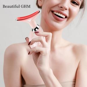 Appareil de <span class=keywords><strong>massage</strong></span> électronique anti-rides pour le visage et le cou, outil de lifting cutané, masseur de beauté pour le cou - Product Image 3