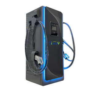 Estación de Carga para Vehículos Eléctricos de 120KW con Doble Conector, Estaciones de Carga Comerciales para Autos Eléctricos, Estación de Carga Rápida GBT CCS2 - Product Image 3