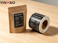 Étiquette autocollante personnalisée imperméable pour les informations nutritionnelles et les ingrédients alimentaires, adhésive pour l'emballage des compléments alimentaires en bouteille ou en pot
