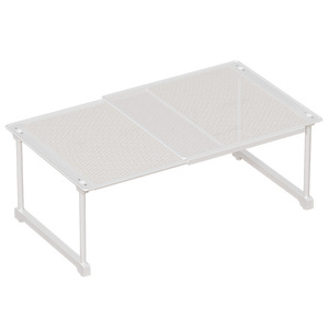 Clothing Organizer Extendable Tiered Shelf Rectangle Standing Type For <b>Wardrobe</b> <b>Storage</b> <b>Solution</b> - Product Image 5