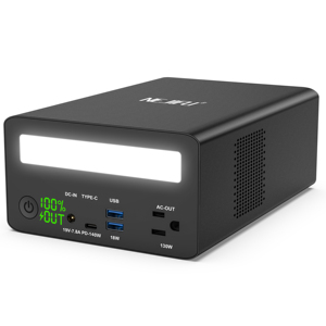 Meilleures ventes 2026 : Batterie externe 160000 mAh avec prise secteur 130W, charge ultra-rapide 200000 mAh pour ordinateur portable, téléviseur, drone - Product Image 1