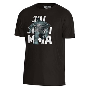 T-shirt d'haltérophilie noir Sublimation Fitness à la <span class=keywords><strong>mode</strong></span> en usine pour hommes - Product Image 1